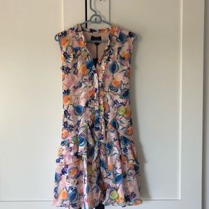 Saloni Tilly Ruffle Dress